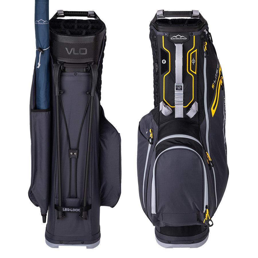 2025 Sun Mountain VLO E-LITE 14-Way Stand Bag - Black