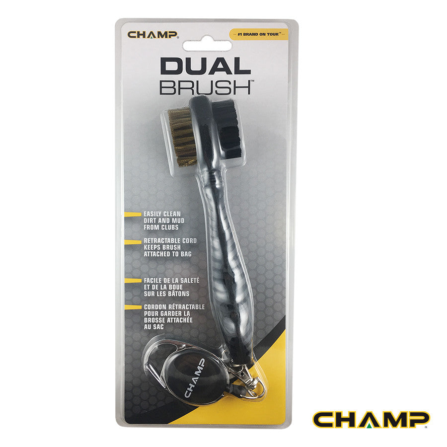 Champ Retractable Dual Cleaning Brush