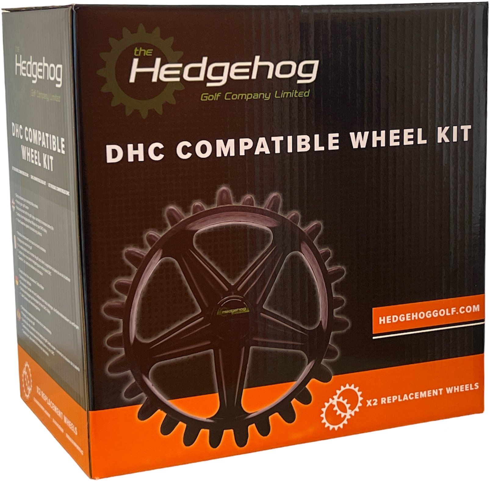 Hedgehog Motocaddy and Powerbug DHC Compatible Golf Trolley Wheels