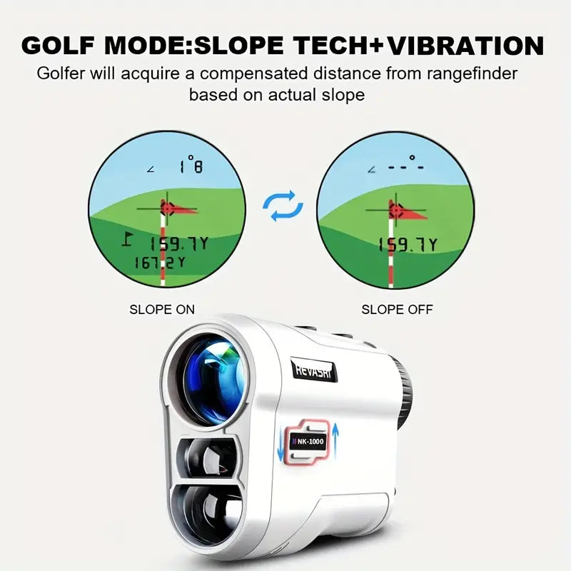 REVASRI Golf Rangefinder With Slope And Pin Lock Vibration